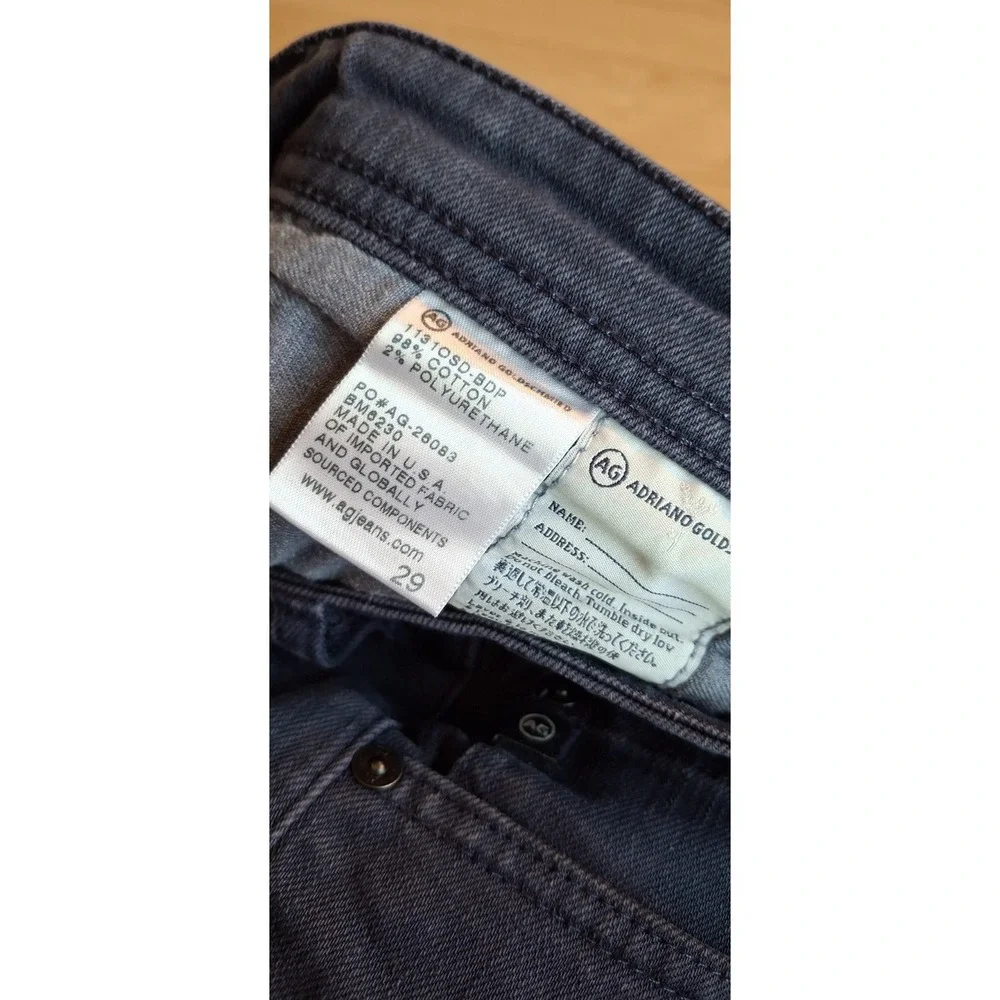 Adriano Goldschmied The Matchbox Slim Straight Jean Dark Blue Denim ~ 30
